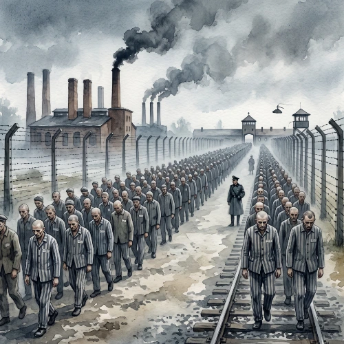 Okładka lektury – Ludzie, którzy szli